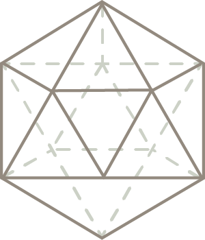platonic solid water